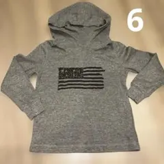 Ralph Lauren グレー パーカー　6 (110程度) ラルフ