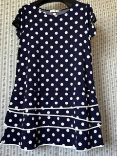 水玉の可愛いワンピース　ベルーナ