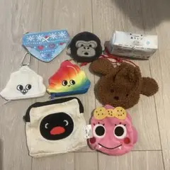 ガチャガチャ カプセルトイ ポーチ セット 8点