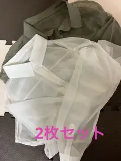 シースルー　シャツ　2点セット