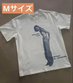 【新品】Tシャツ 白 グラフィック アメカジ y2k メンズ　opium M