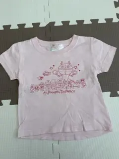 アンパンマンミュージアム限定Tシャツ 100cm ピンク アンパンマン
