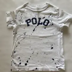 【美品】POLO スプラッター柄 Tシャツ 100サイズ