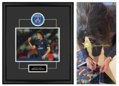 直筆サイン入り写真 エディンソン・カバーニ パリ・サンジェルマンFC SA鑑定済 直筆サイン入り写真 エディンソン・カバーニ パリ