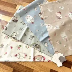 81・YUWAこうの早苗さん・カットクロス4枚set