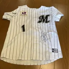 マリーンズ　清田選手　ユニホーム