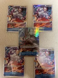 ヤマト　SR 4枚　エドワード・ニューゲート　パラレル　まとめ売り