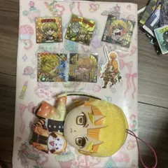 善逸　シール　ぬいぐるみ　ウエハース