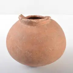 タイ古陶磁　バンチェン土器　アンダーソン土器　壷　台付き　C R8688H タイ古陶磁 バンチェン土器 アンダーソン土器 壷 台付き C R8688H