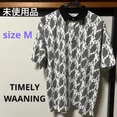 未使用品❣️タイムリーワーニング　メンズ半袖シャツ　size M