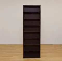 コミックラック　ハイタイプ　ダークブラウン