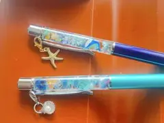897 ハーバリウムボールペン　2本セット　ハンドメイド