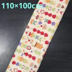 1点限定【KOKKA】タンフルbear柄生地　オックス　《110×100cm》
