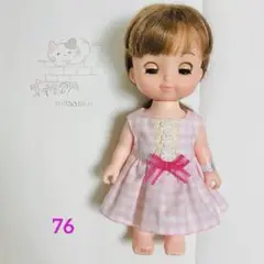 メルちゃん　ソランちゃん　ワンピース　ハンドメイド　＊76