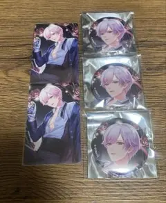 【吉野】フォトカ2+缶バッジ3【BLACK PARTY】