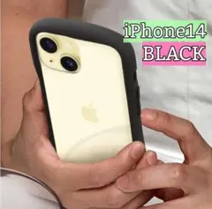 【新品】iPhone14ケースブラック黒　ストラップ取付可能　ワイヤレス充電可能