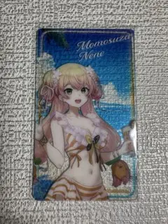 桃鈴ねね　ホロライブ　クリアカード