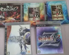 無双シリーズ PS3 ゲーム5本セット