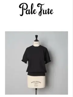 PaleJuteペールジュートdots knit half sleeve PO
