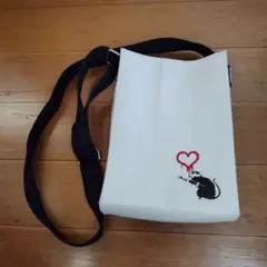 バンクシー ショルダーバッグ