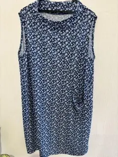 kawai okada花柄ノースリーブワンピース