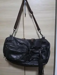 ディオールオム ダッフルバッグ レザーボストンバッグ ブラウン　デゥビル DIOR HOMME - Dior Homme ディオールオム deville ドゥビルの