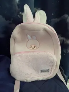 GIGO限定品　モンチッチ ぬいぐるみリュック　ブラウン　ピンク