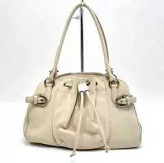 Salvatore Ferragamo ハンド バッグ ベージュ フェラガモ