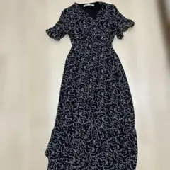 神戸レタス 花柄ロングワンピース