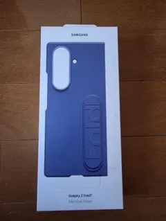 Samsung Galaxy Z Fold7 シリコンケース ブルー