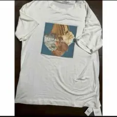 ジェラートピケ オム タグ付き Tシャツ