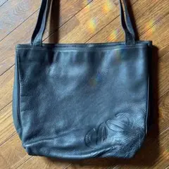 美品　ロエベ　LOEWE トートバック　黒　レザー　鞄