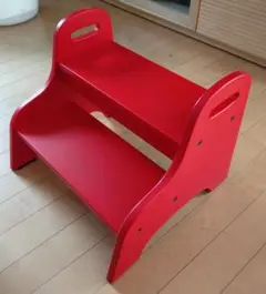 IKEA TROGEN 赤 踏み台 キッズステップスツール