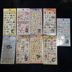 週末セール開催中！ボンボンドロップ系シール9点セット