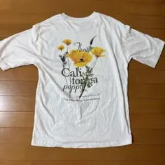 花プリント　Tシャツ