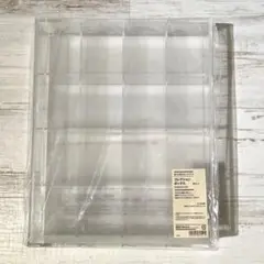 無印良品 後ろが透けない アクリルコレクションボックス