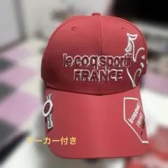 le coq sportif 赤 キャップ