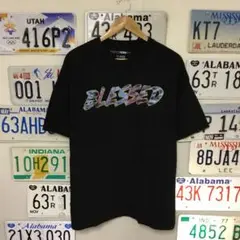 USA古着 BLESSED プリントTシャツ サイズXL