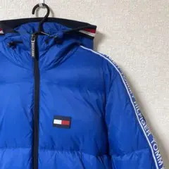 激レア トミーヒルフィガー ダウンジャケット ブルー