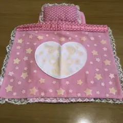 メルちゃんの光るお布団ピンク クマ 星