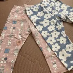 ミッフィー ユニクロ　レギンスパンツ　二枚セット