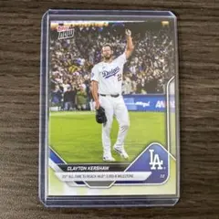 topps now MLB Cayton Kershaw 3000奪三振