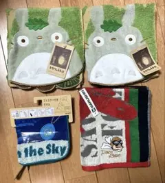 新品未使用　ジブリ　タオルセット