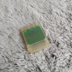 PS1 プレイステーション1 純正 メモリーカード クリア スケルトン