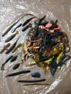 早い者勝ち ワーム 大量 未使用品 バス釣り お得