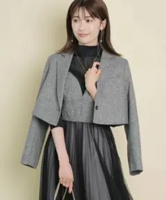アプワイザーリッシュ《宮田聡子さんコラボ》ショートジャケット