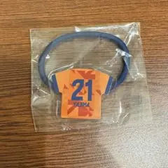 ガチャ 清水エスパルス 21矢島慎也選手 アクリルヘアゴム