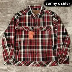 【新品】SUNNY C SIDER チェック柄 コットンジャケット Gジャン