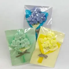 枯れない花束　ミニブーケ　セット　カラフル