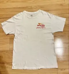 IN-N-OUT BURGER × Hanes Tシャツ L ホワイト
